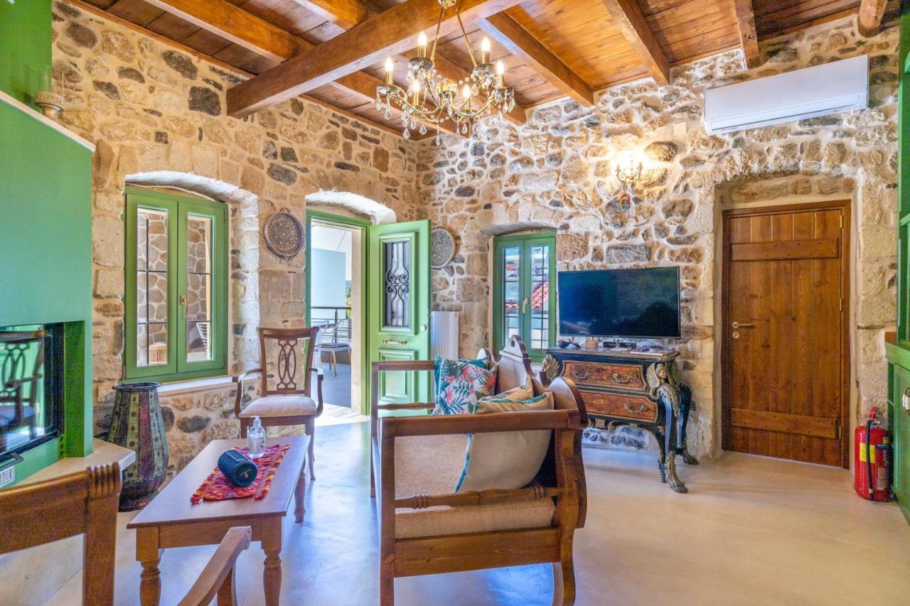Kato Episkopi Aggel'S House - Stone House - Private Pool - Courtyard - Countryside Views 빌라 외부 사진